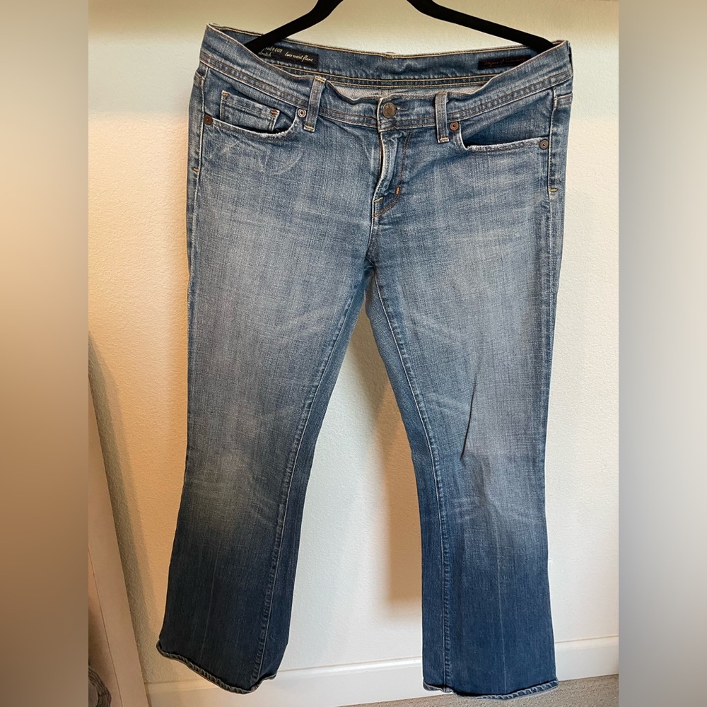 Citizens of Humanity low waist flare jeans